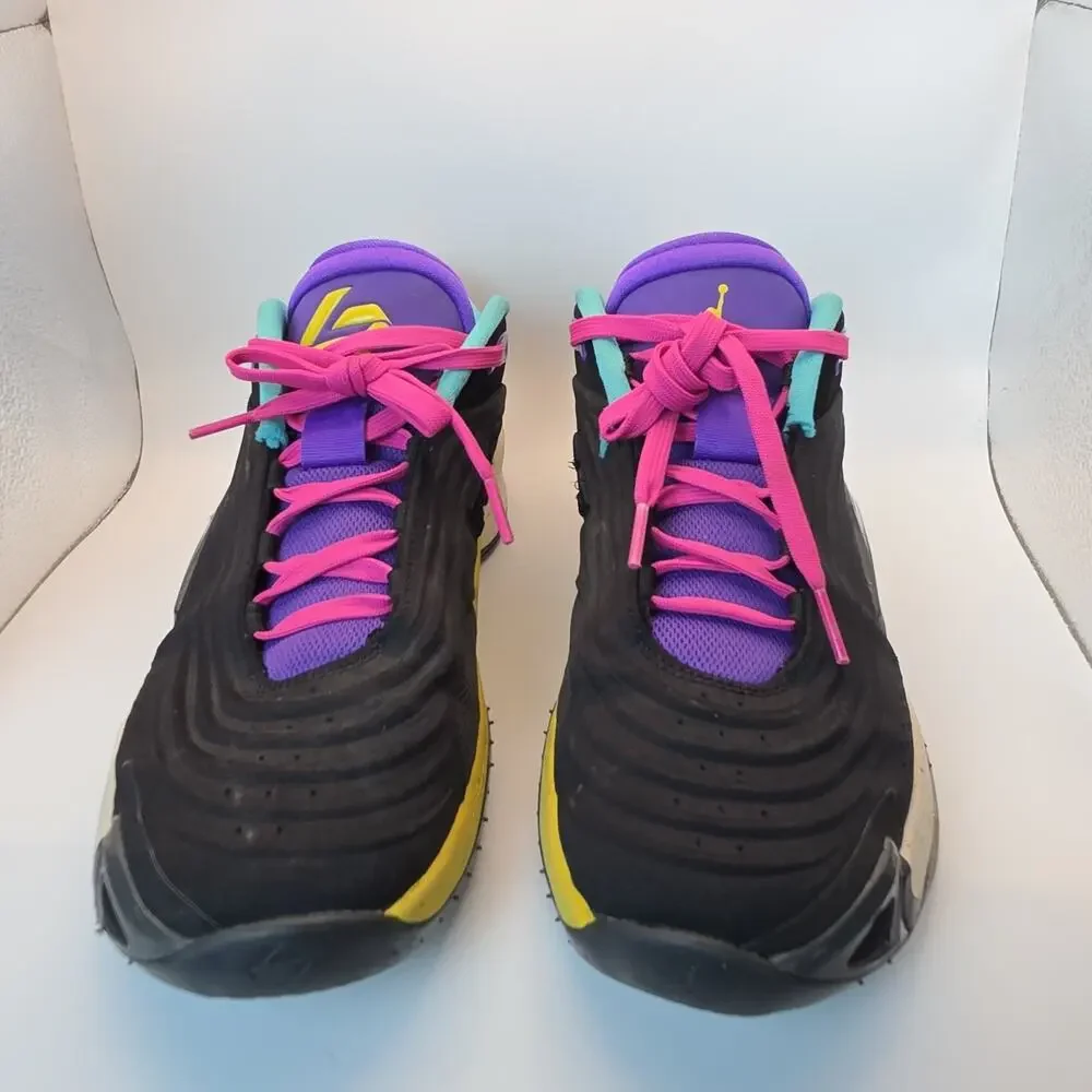 Jordan Luka 3 FQ1284-002 Men's Size 9 Black Pink Purple Basketball Shoes